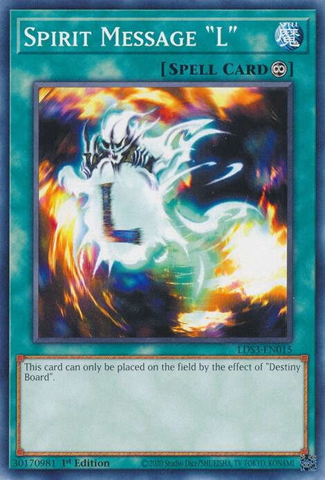 Spirit Message "L" card image