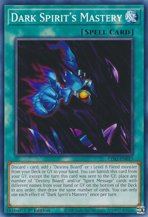 Dark Spirit's Mastery card image
