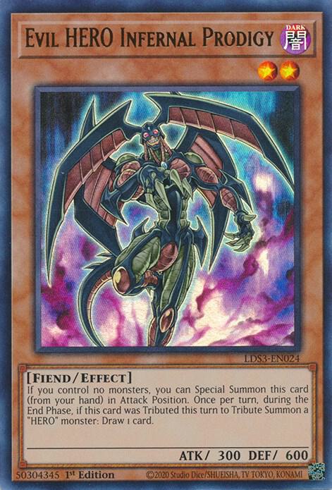 Evil HERO Infernal Prodigy card image