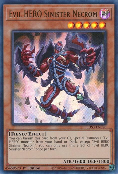 Evil HERO Sinister Necrom card image