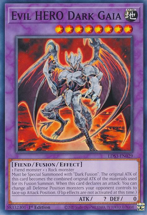 Evil HERO Dark Gaia card image
