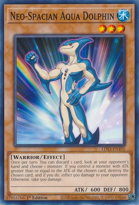 Neo-Spacian Aqua Dolphin card image