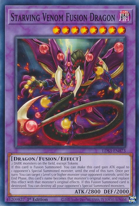 Starving Venom Fusion Dragon card image