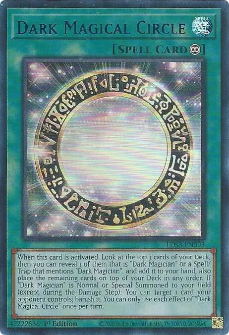 Dark Magical Circle (Blue) card image