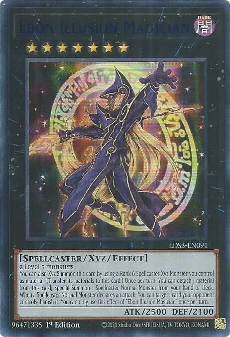 Ebon Illusion Magician (Blue) card image