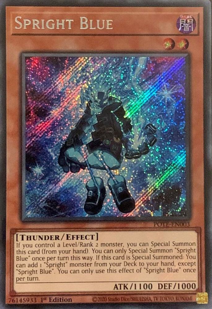 Spright Blue card image