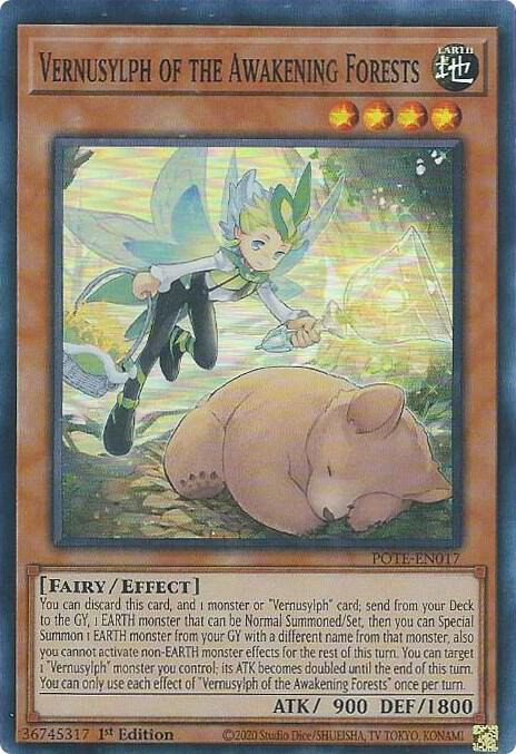 Vernusylph of the Awakening Forests card image