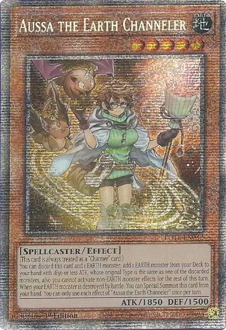 Aussa the Earth Channeler (Starlight Rare) card image