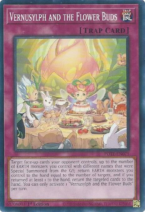 Vernusylph and the Flower Buds card image