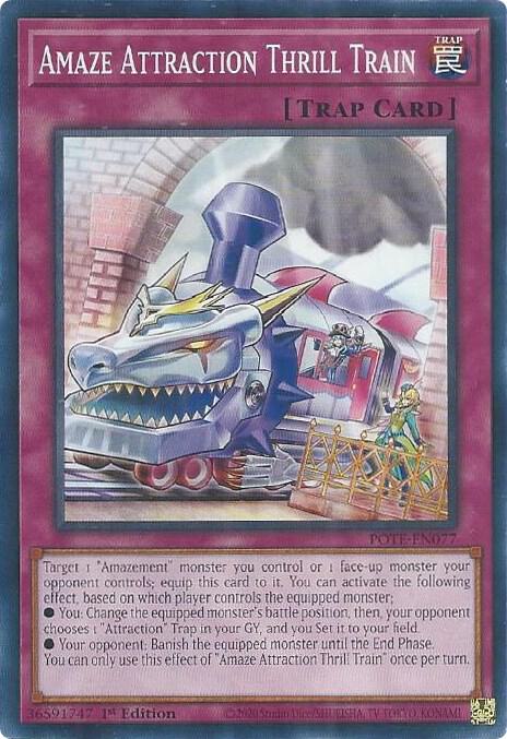 Amaze Attraction Thrill Train card image