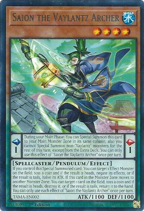 Saion the Vaylantz Archer card image