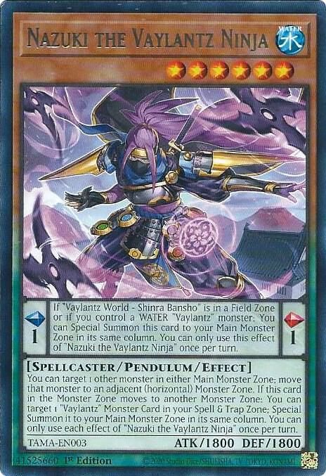 Nazuki the Vaylantz Ninja card image