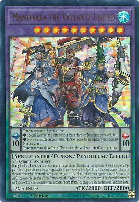 Mamonaka the Vaylantz United card image