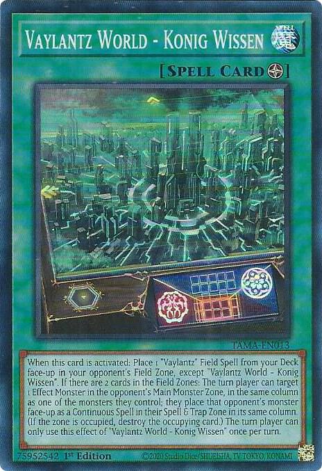 Vaylantz World - Konig Wissen card image