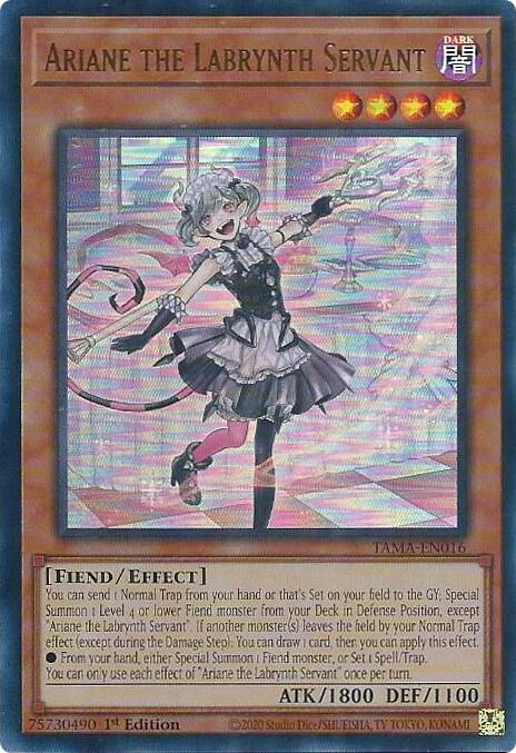 Ariane the Labrynth Servant card image