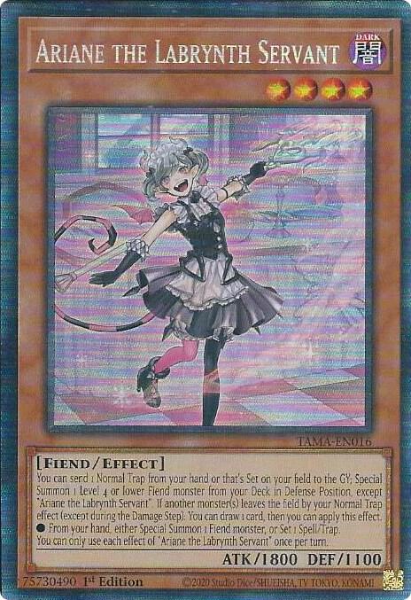Ariane the Labrynth Servant (CR) card image
