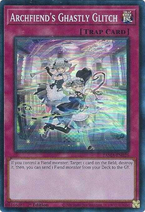 Archfiend's Ghastly Glitch card image