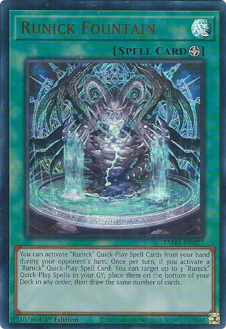 Runick Fountain card image