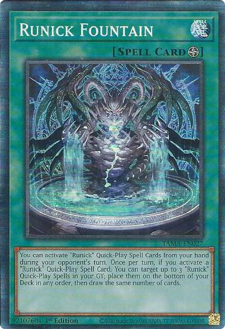 Runick Fountain (CR) card image