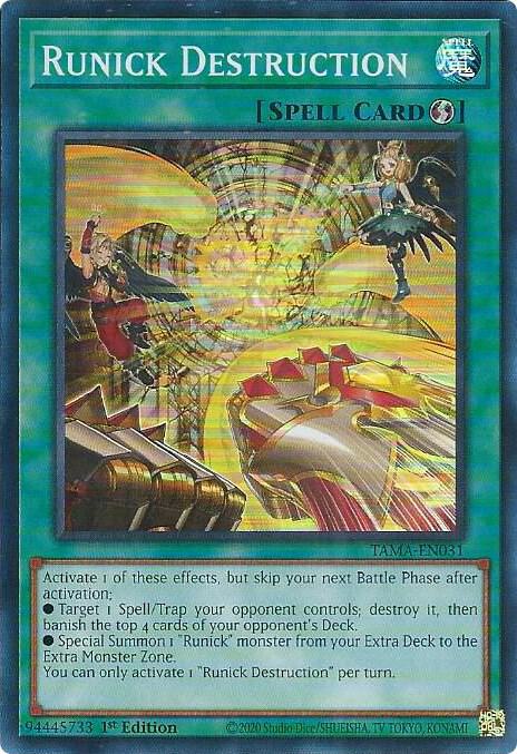 Runick Destruction card image