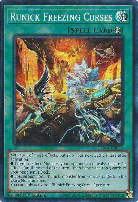 Runick Freezing Curses card image