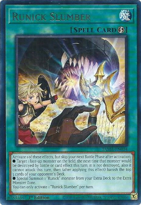 Runick Slumber card image