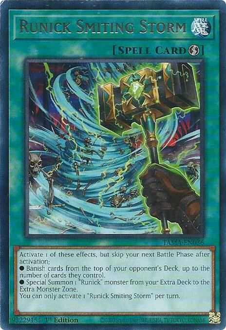 Runick Smiting Storm card image