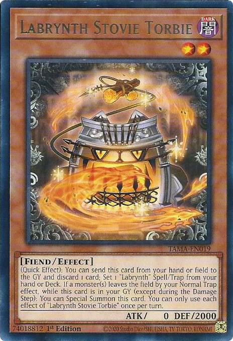 Labrynth Stovie Torbie card image