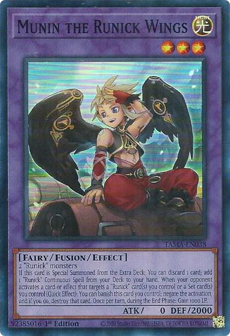 Munin the Runick Wings card image