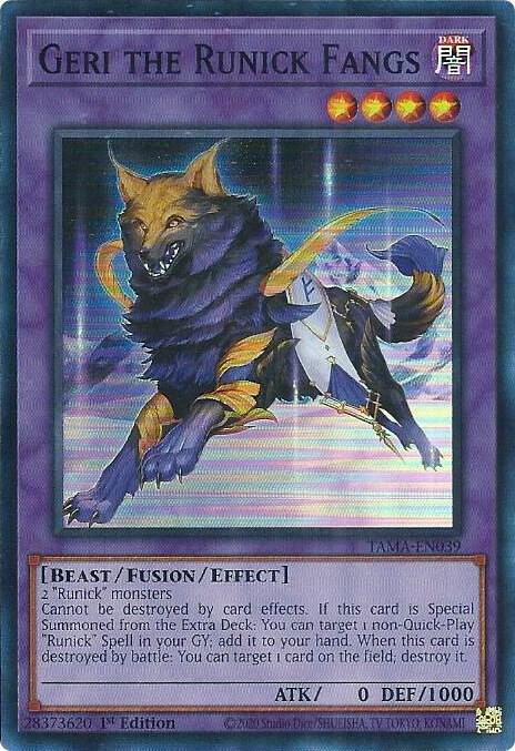 Geri the Runick Fangs card image