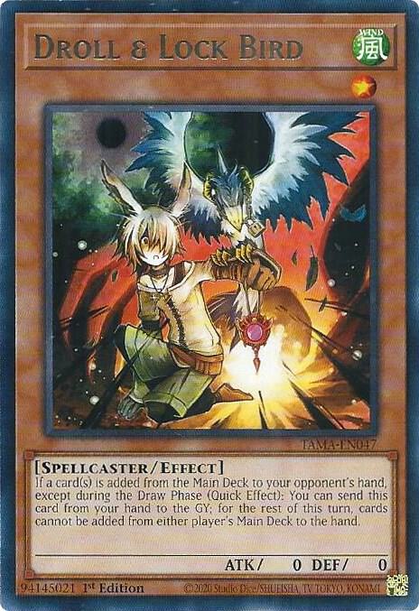 Droll & Lock Bird card image