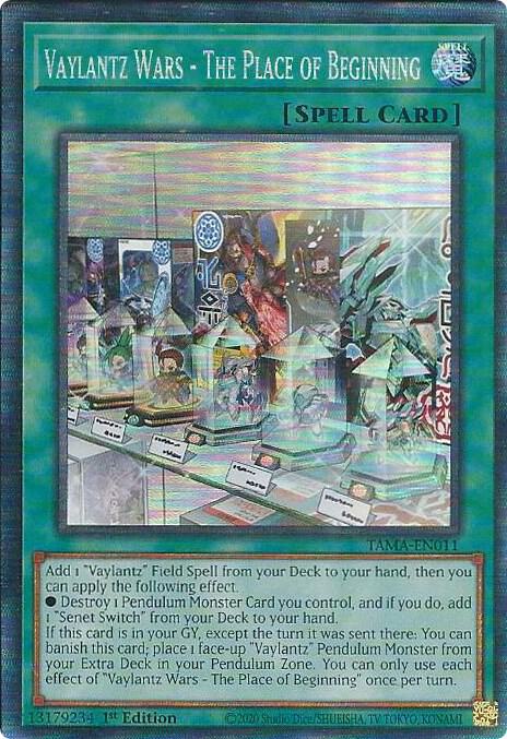 Vaylantz Wars - The Place of Beginning (CR) card image