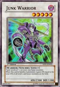 Junk Warrior (UR) (1st Edition) card image
