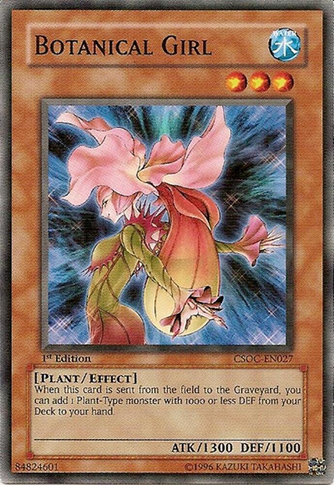 Botanical Girl card image
