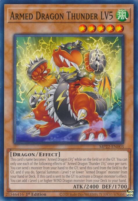 Armed Dragon Thunder LV5 card image