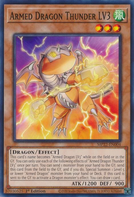 Armed Dragon Thunder LV3 card image