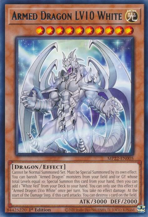 Armed Dragon LV10 White card image