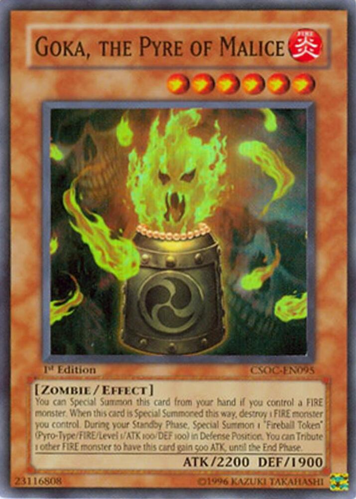 Goka, the Pyre of Malice card image