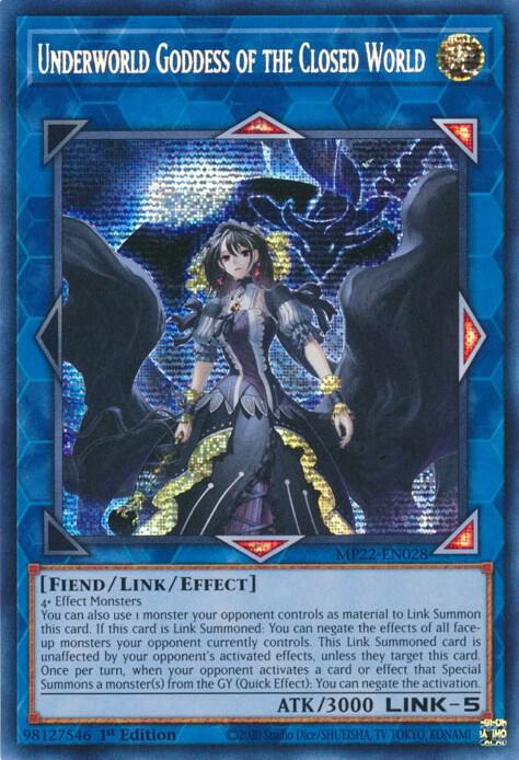 Underworld Goddess of the Closed World card image