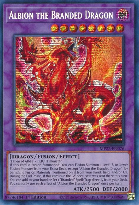 Albion the Branded Dragon card image