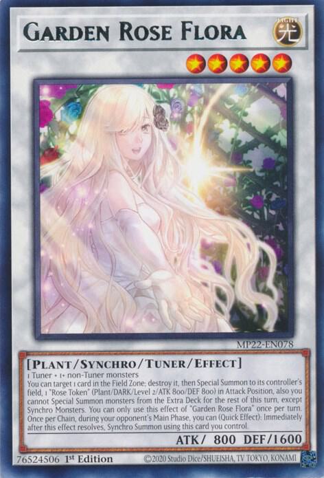 Garden Rose Flora card image