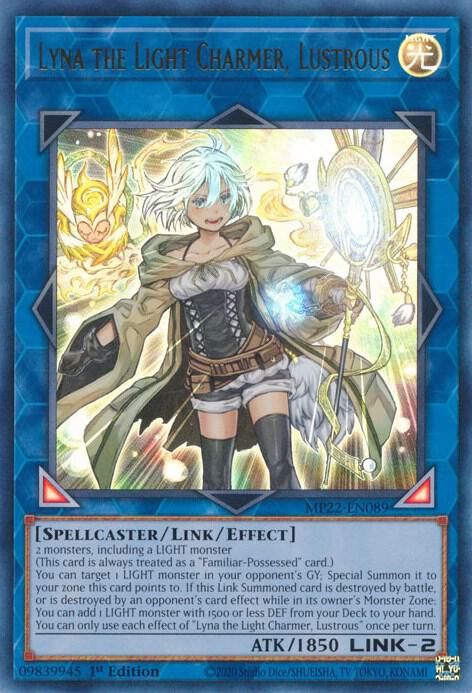 Lyna the Light Charmer, Lustrous card image