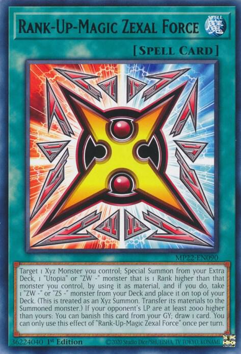 Rank-Up-Magic Zexal Force card image