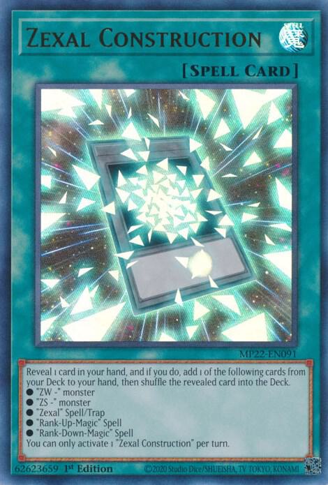 Zexal Construction card image
