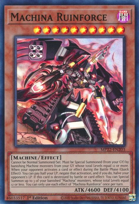 Machina Ruinforce card image