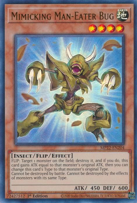 Mimicking Man-Eater Bug card image