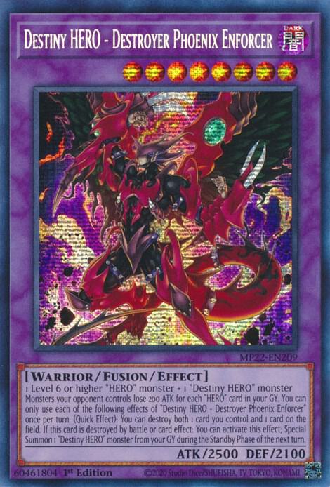 Destiny HERO - Destroyer Phoenix Enforcer card image