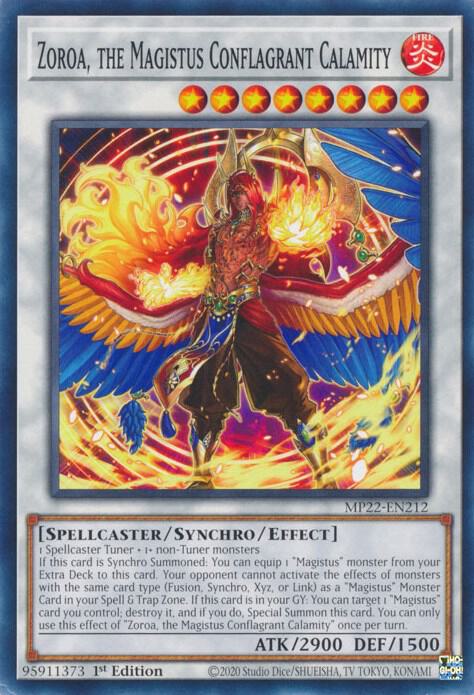 Zoroa, the Magistus Conflagrant Calamity card image