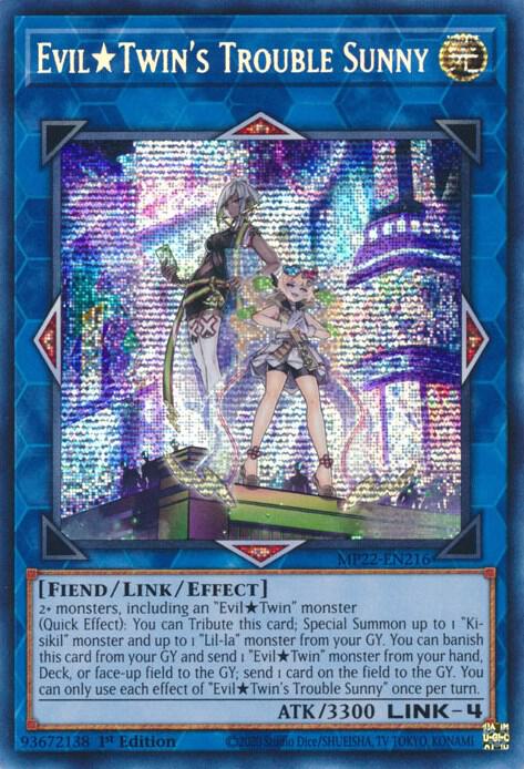 Evil Twin's Trouble Sunny card image