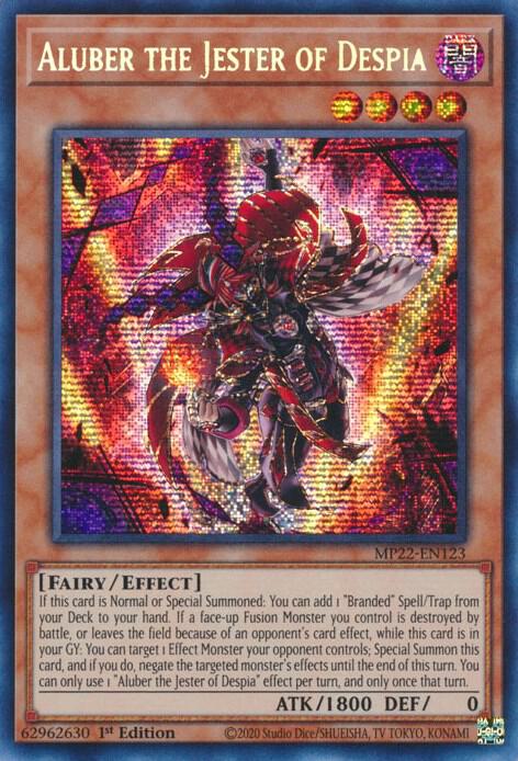 Aluber the Jester of Despia card image